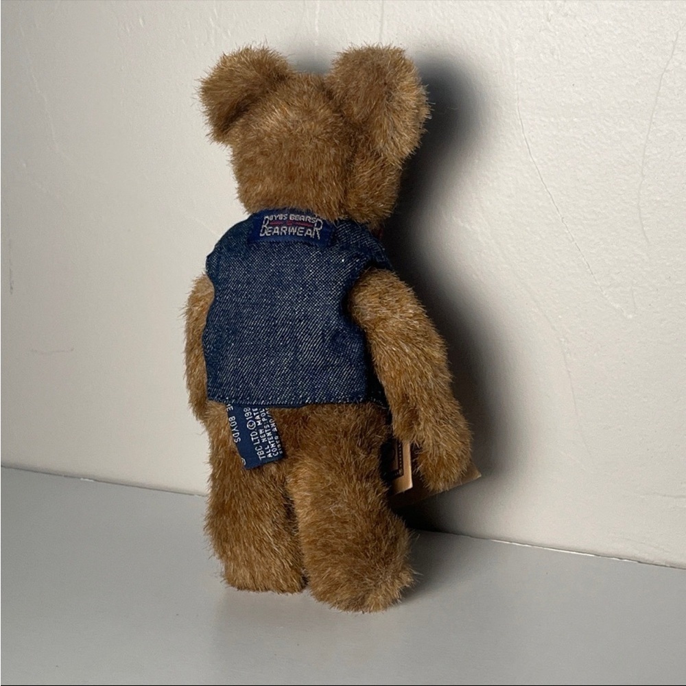 Boyds Bears Raeburn 7" 1997 Retired Fully Jointed Plush Bear With Tags - Picture 6 of 8